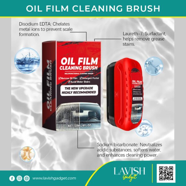 OIL Film Cleaning Brush - Lavish Gadget